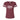 Script Wordmark Women's V-Neck - Maroon/White