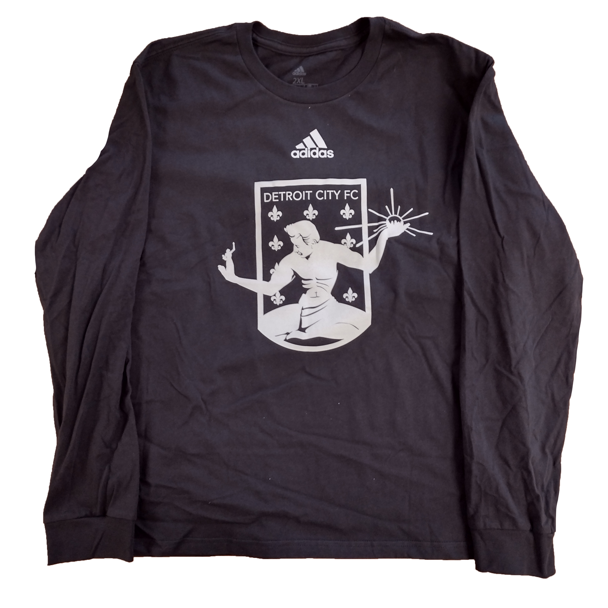 DCFC adidas Long Sleeve Crest Women s Tee Black