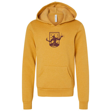 DCFC Youth Crest Hoodie- Mustard