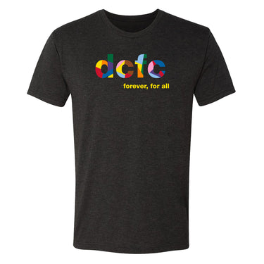 DCFC Pride Pattern Tee- Vintage Black