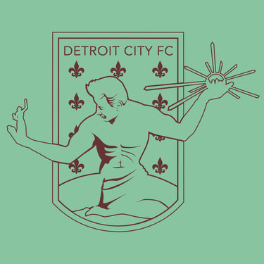 DCFC Outline Women's Tee- Mint