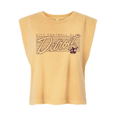 Vintage Muscle Tank - Faded Mustard