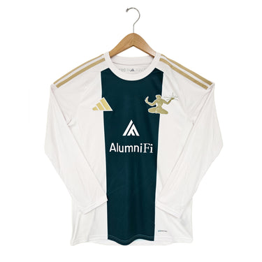 2025 Replica Away Men's Long Sleeve Jersey- White/Green