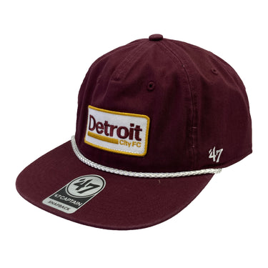 47 Brand Pollock Rope Captain Patch - Maroon