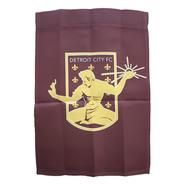 DCFC Garden Flag- Two Sided- Maroon/Black