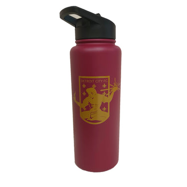 Water Bottle 34oz Quencher - Maroon