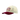 Detroit Patch 5 Panel Hat- Natural/Maroon