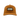 Structured Zig Zag Patch Hat- Dark Brown