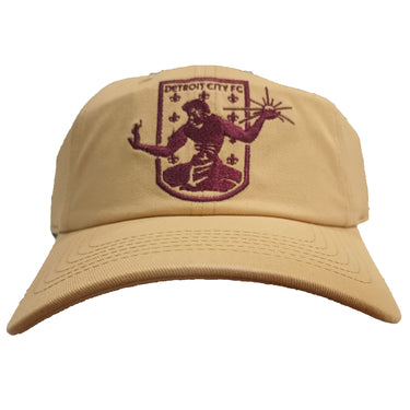 DCFC Youth Crest Washed Twill Hat- Mustard