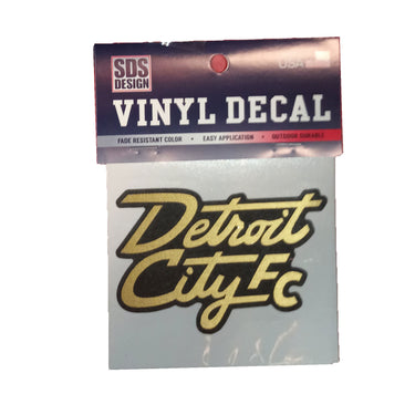 DCFC Decal- Script Wordmark