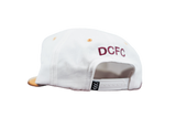 DCFC Hat- Sandlot Vintage Block- White