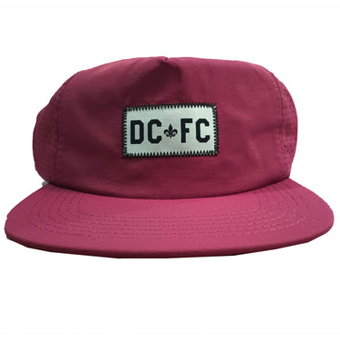 DCFC Nylon Trucker Patch Hat- Maroon