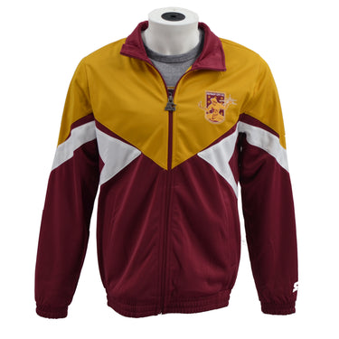 Rush Track Jacket- Maroon/Gold