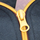 DCFC Full Zip Hoodie- Black w/ Team Color Zipper