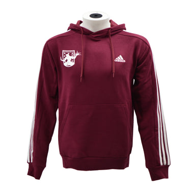 Adidas 3S FL Hoodie - Maroon