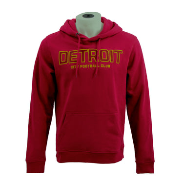 DCFC Corduroy DETROIT Hoodie- Maroon