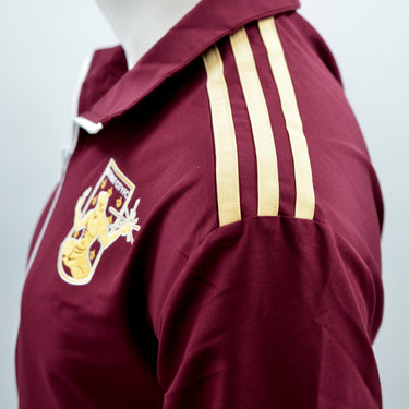 DCFC adidas Entrada Track Jacket- Maroon