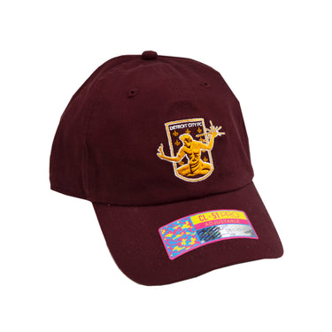 DCFC Hat- FanInk Maroon Crest