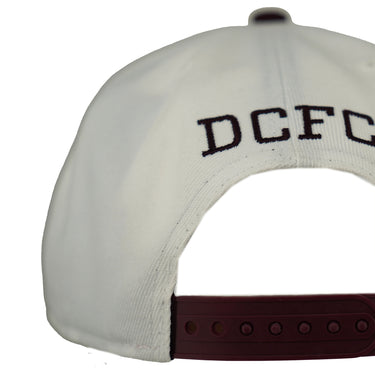 DCFC Hat- FanInk Maroon/White Snapback