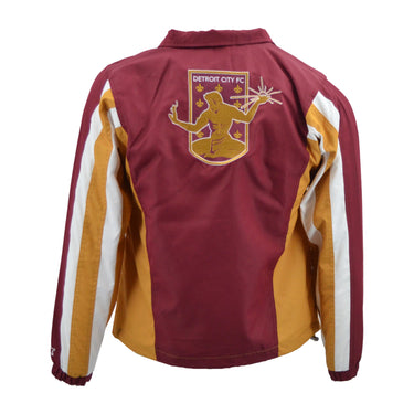 Starter Youth Key Player Pullover- Maroon/Black