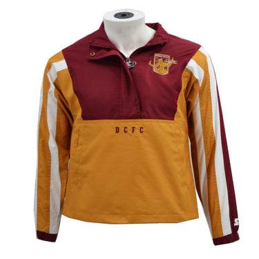 Starter Youth Key Player Pullover- Maroon/Black