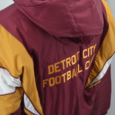 Leader Hooded Jacket- Maroon