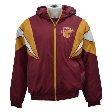 Leader Hooded Jacket- Maroon