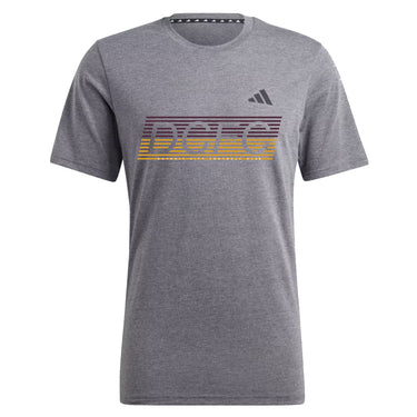 DCFC adidas Lines Performance Tee- Grey