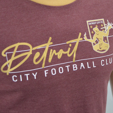 Women's Main Play Tee- Maroon