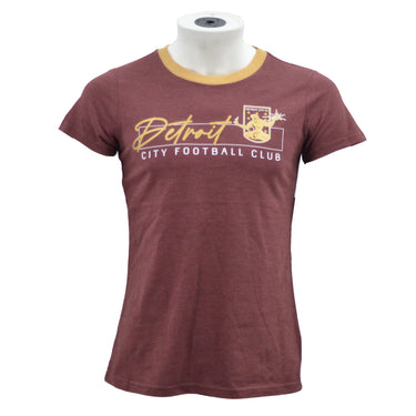 Women's Main Play Tee- Maroon