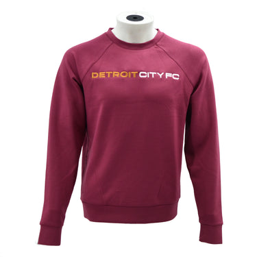Detroit Mulberry Crew- Maroon