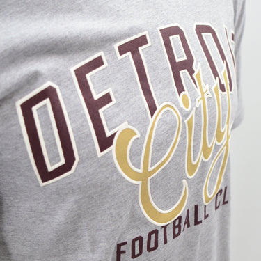 Puff City Script Tee - Grey