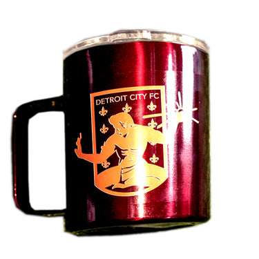 DCFC Coffee Mug 15oz Stainless Steel- Maroon