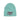 Knit Hat- Script Wordmark Verdigris Cuffed