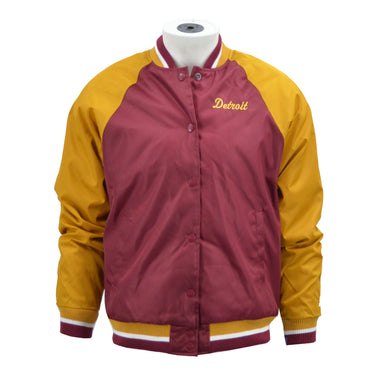 Starter Women's Final Score Jacket- Maroon/Gold