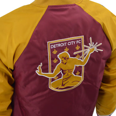 Starter Women's Final Score Jacket- Maroon/Gold