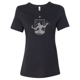 DCFC Crest Women's T-Shirt- Black Tonal