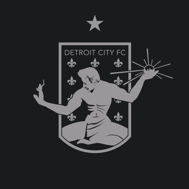 DCFC Crest Youth T-shirt- Black Tonal
