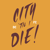 DCFC City Til Womens T-Shirt- Mustard