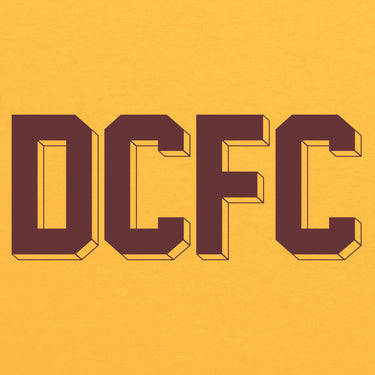 DCFC Youth Block Shadow T-Shirt- Mustard