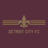 DCFC Youth Fleur Lines Performance Tee- Maroon