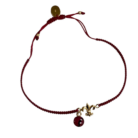 DCFC x Rebel Nell Cord Bracelet- Fleur