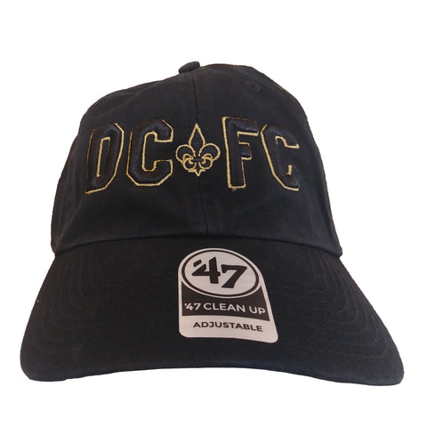 DCFC 47 Brand Adjustable Hat- DCFC Black/Gold