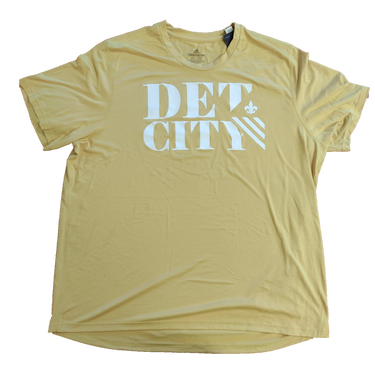DCFC adidas Det City Tee- Gold