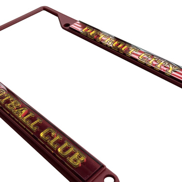 DCFC License Plate Frame- Maroon