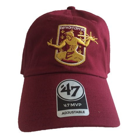 DCFC 47 Brand Adjustable Hat- Crest Maroon