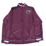 DCFC adidas Women's Track Jacket - Maroon / Black
