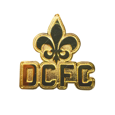 DCFC Lapel Pin - Alternate Logo - Brass