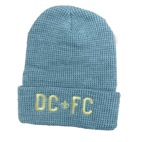 DCFC Waffle Knit Hat- Grey