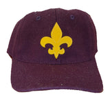 DCFC Wool Fleur Hat- Maroon / Gold